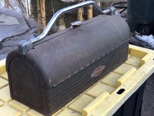 1950s Vintage CRAFTSMAN TOMBSTONE TOOLBOX WIT...