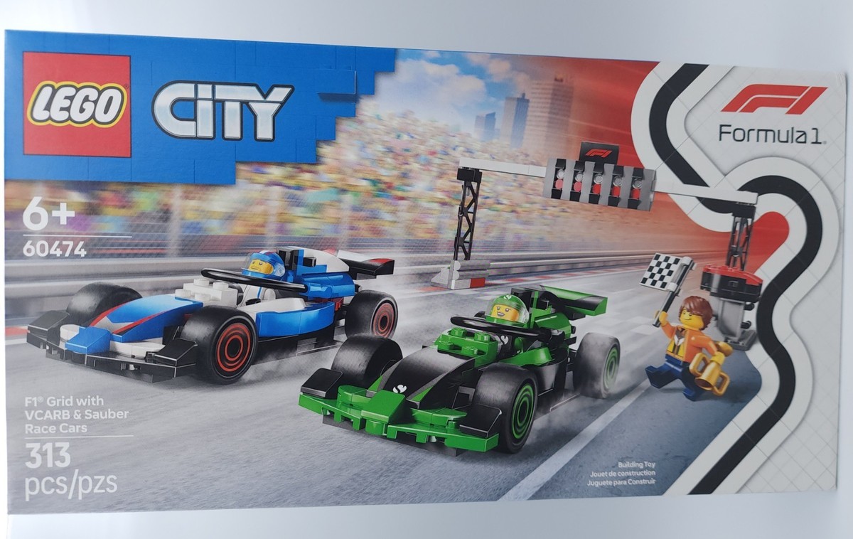 LEGO CITY: F1 Grid with Vcarb & Sauber Race Cars (60474) for sale