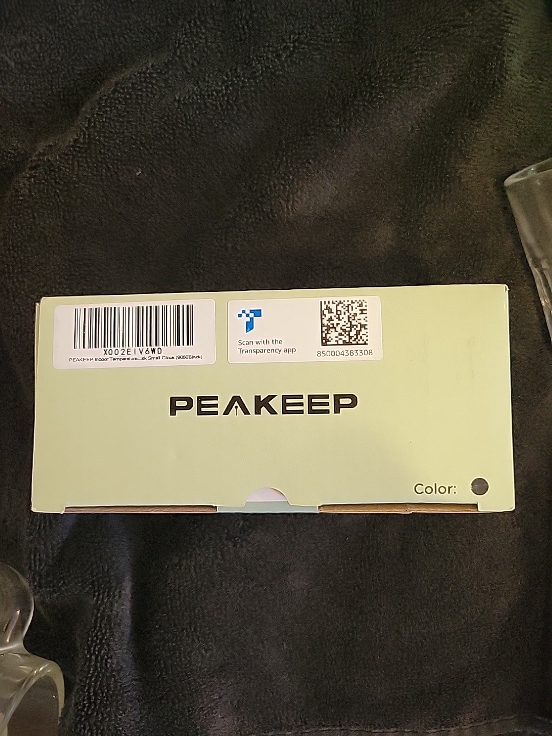 Peakeep Smart Nightlight LCD Digital Alarm Clock