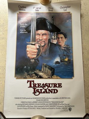 Filmplakate original gerollt Treasure Island 68,7x104