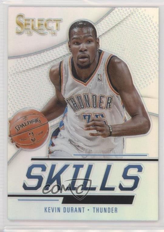 2013-14 Panini Select Skills Silver Prizm Kevin Durant #15 0h5y