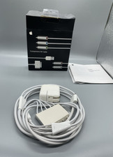Apple MB128LL/A Component AV Cable w/30-Pin Connector iPod iPhone