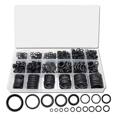TWCC 770 Pcs Rubber O Rings Kit, 18 Size Metric NBR Washer Gasket Sealing