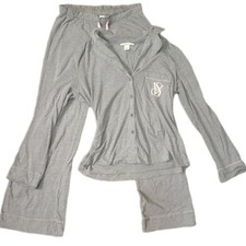 Victoria Secret Pajama Set With VS Embroidered On Pocket