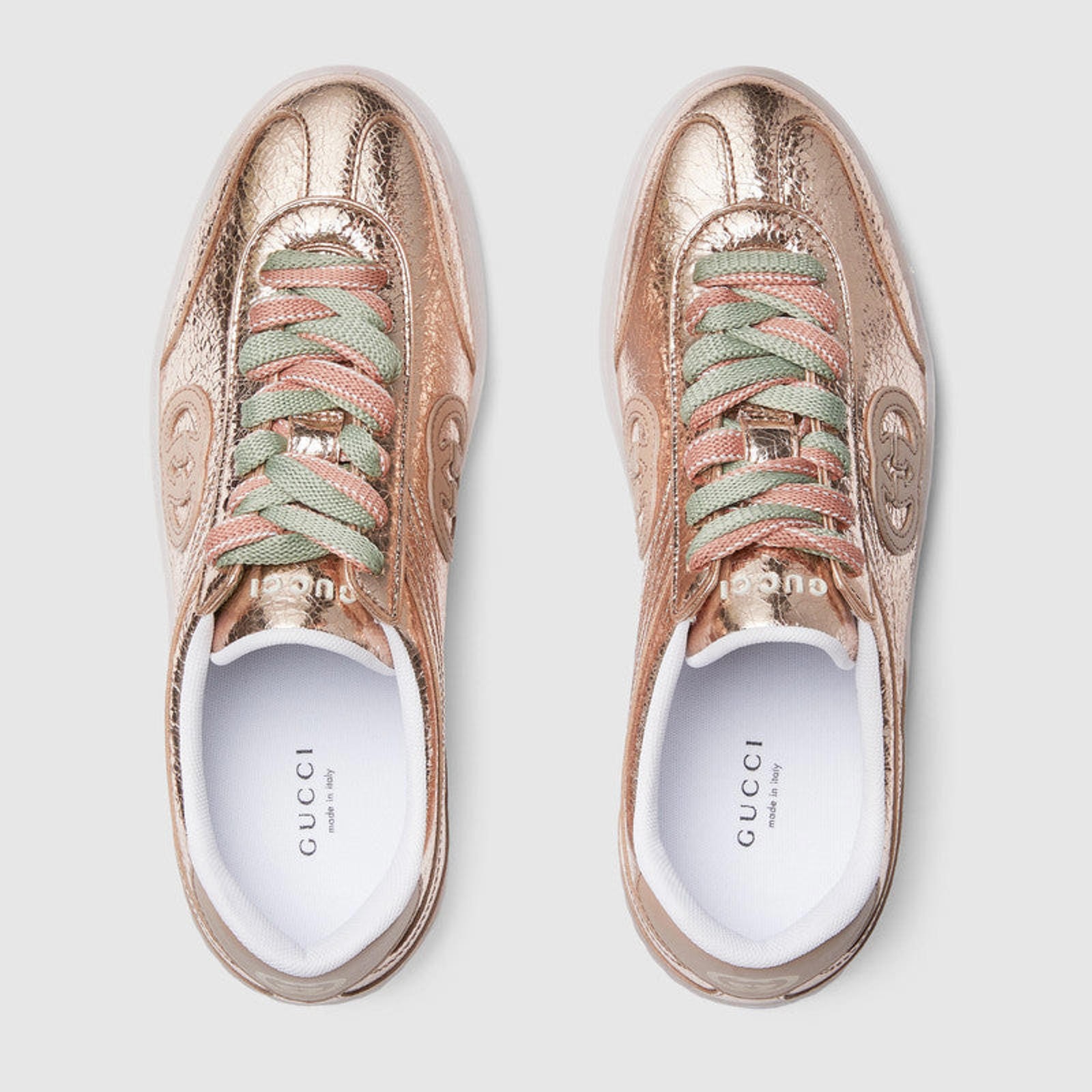 Gucci G75 Metallic Sneakers(PLEASE REQUEST YOUR SIZE BEFORE PURCHASING) image 3