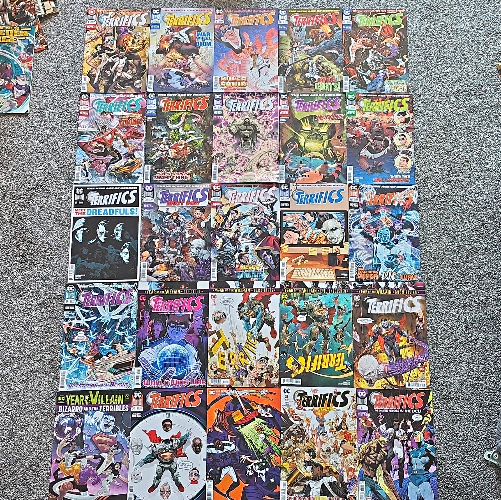 DC Comics The Terrifics Run #1-27 (2+26 Missing)