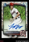 2025 Bowman Chrome Draft Sparkle Refractor Landon Harmon 1st Rookie AUTO 71/71