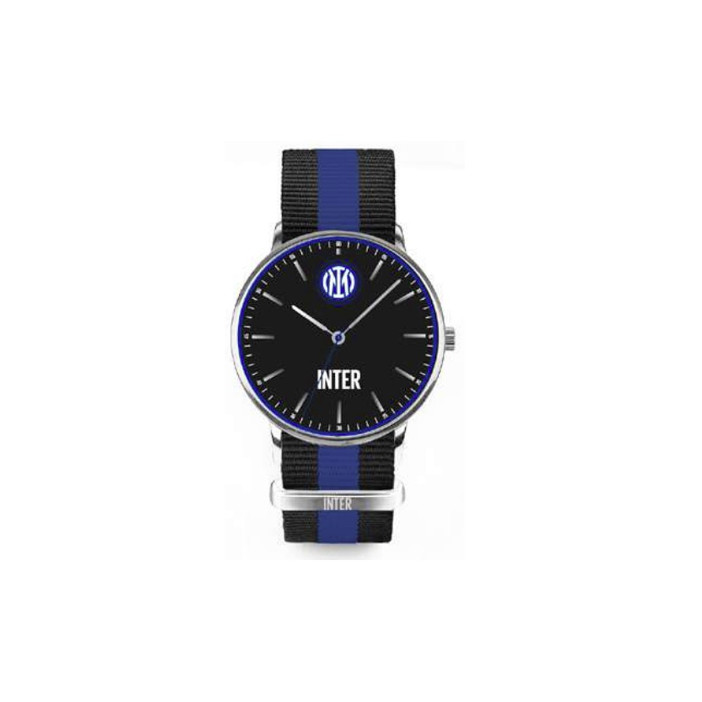 Wristwatch FC INTER P-IA4490XN1 Canvas Black Blue OFFICIAL