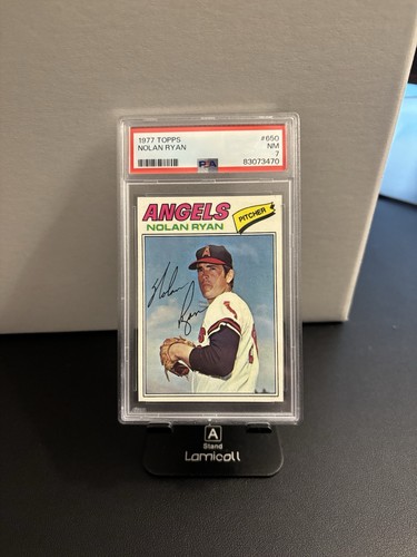 1977 Topps - Nolan Ryan #650 (HOF) PSA 7