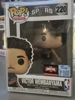 Funko Pop! Victor Wembanyama #220 NBA Exclusive Vinyl + PROTECTOR Case