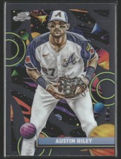 2025 Topps Chrome Cosmic #87 Austin Riley