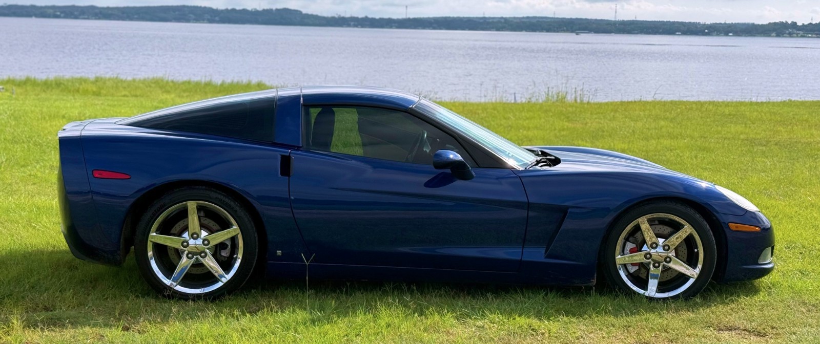 2007 Blue Chevrolet Corvette   | C6 Corvette Photo 3