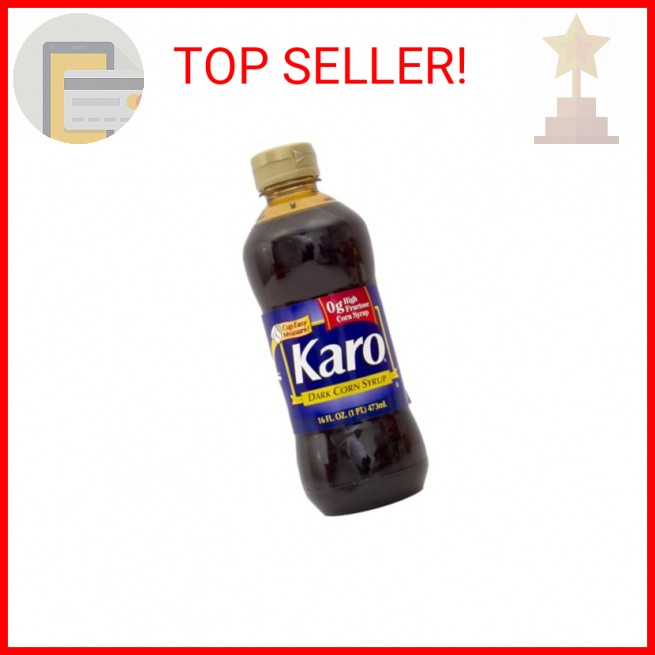 Karo Dark Corn Syrup, 16-Ounce (Pack of 4)