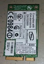Dell DW1490 WiFi Wireless Network Mini PCIe Card 0JC977 54Mbps 802.11abg