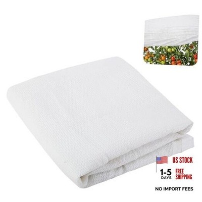 9.9 x 6.6 Ft Plant Shade Nylon Cloth, 60% White Plant Sun Protection Net 1 2x3m
