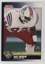 1991 Score Ray Agnew #539 10z2