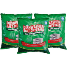 3 x Dri Pak Dishwasher Salt Crystals 1kg – Hard Water & Dishwasher Care 1kg 3.30 per kilo