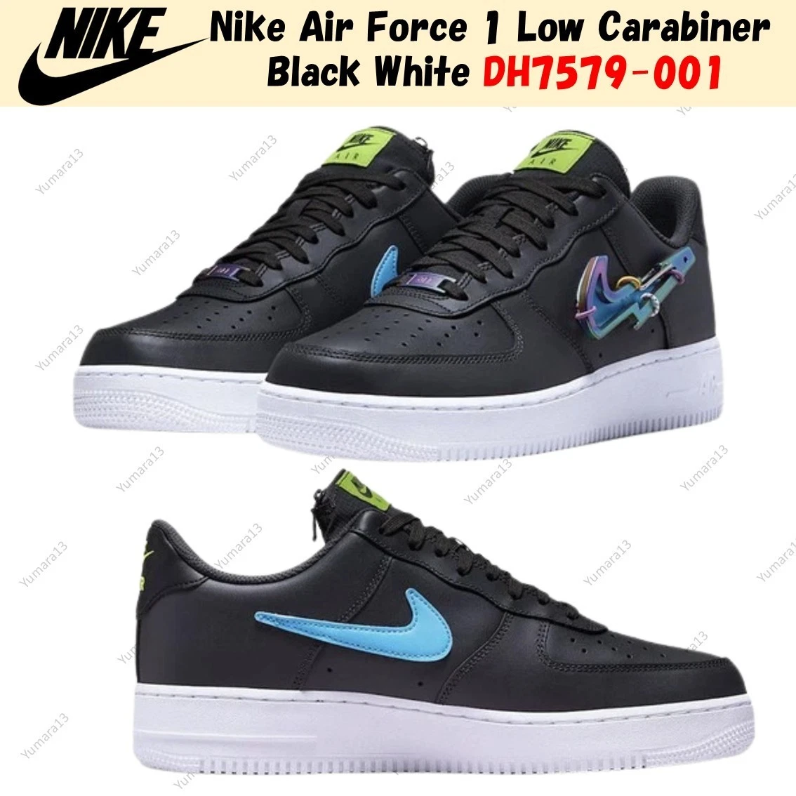 Nike Air Force 1 Low Black Photo Blue for Sale | Authenticity