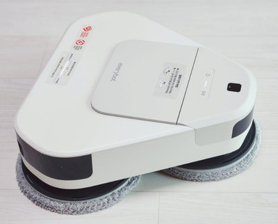 Everybot TS401W ThreeSpin Robotic Floor Mop Cleaner / White color / Express