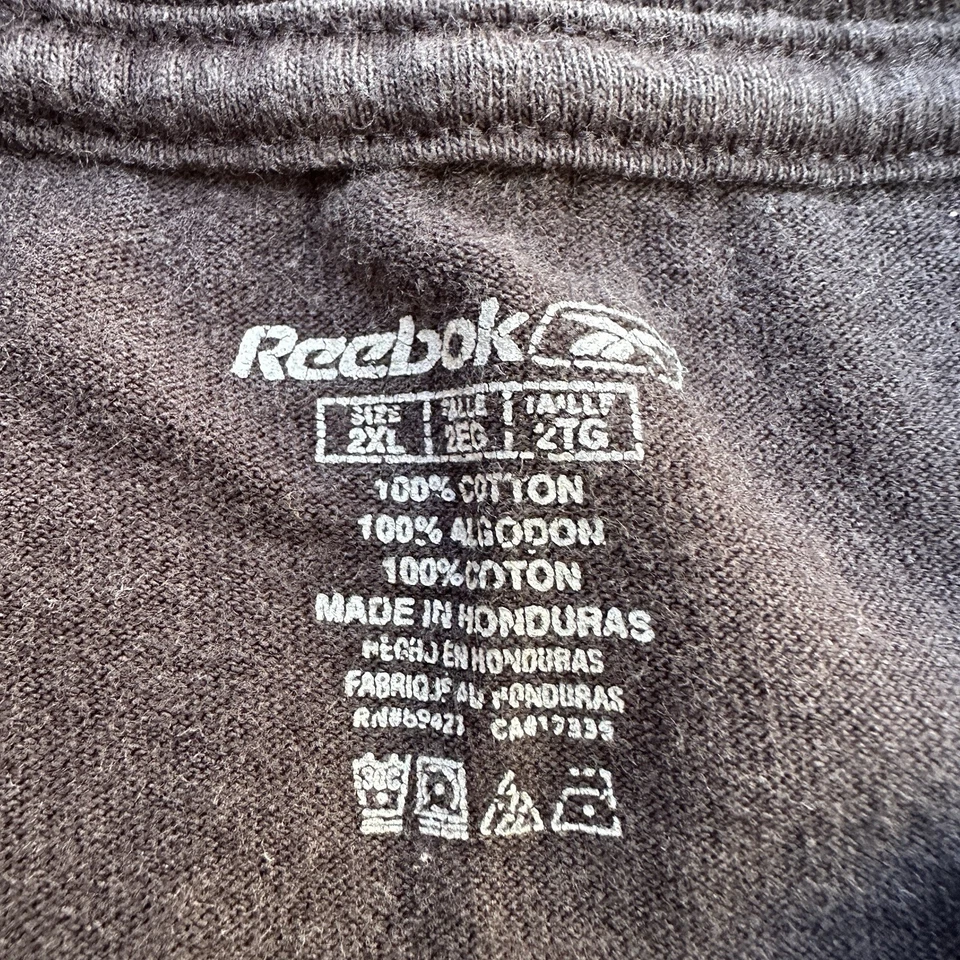 复古匹兹堡钢人队 Troy Polamalu 衬衫男式 2XL 黑色橄榄球 锐步 — 第 4/4 张图片