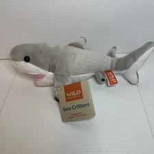 Wild Republic Black Tipped Shark, Plush Stuffed Animal, Plush New Toy Gift Soft