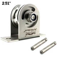 Sliding Rope Pulley Wheel Bearing Steel Pulley Block For Rope Cable Pulley Wheel