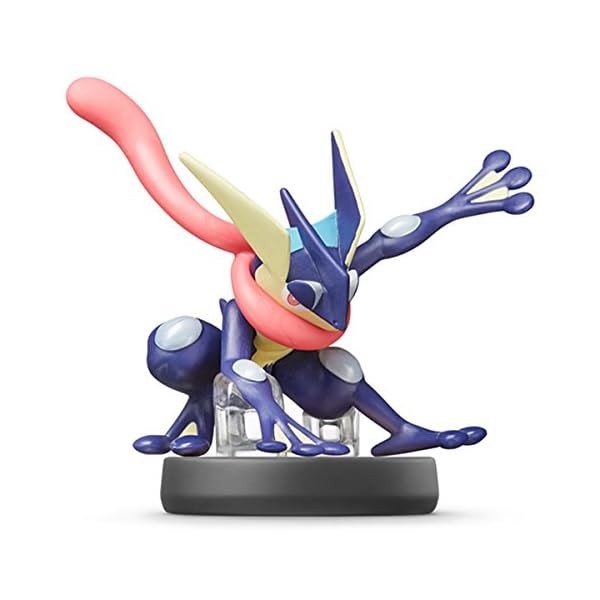 Nintendo 3DS Wii U Amiibo Greninja Figure (Super Smash Bros.) - Japan Import