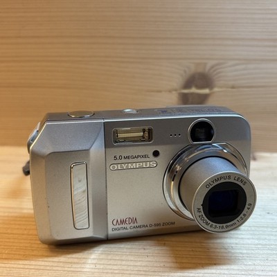 フィルムカメラ diego55 📸 Olympus D-595 Zoom Digicam - Tested & Working - CCD - AA Power