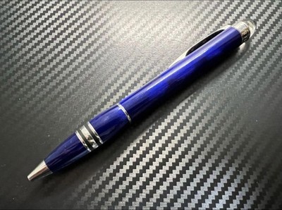Montblanc Starwalker Cool Blue Ballpoint Pen Rare Discontinued