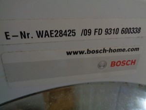 9000590711,9000539300-04 Elektronik  Waschmaschine   Bosch WAE28425/09