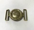 Script Old English CS Two Piece Reproduction Solid Brass Made By Parsleys Brass