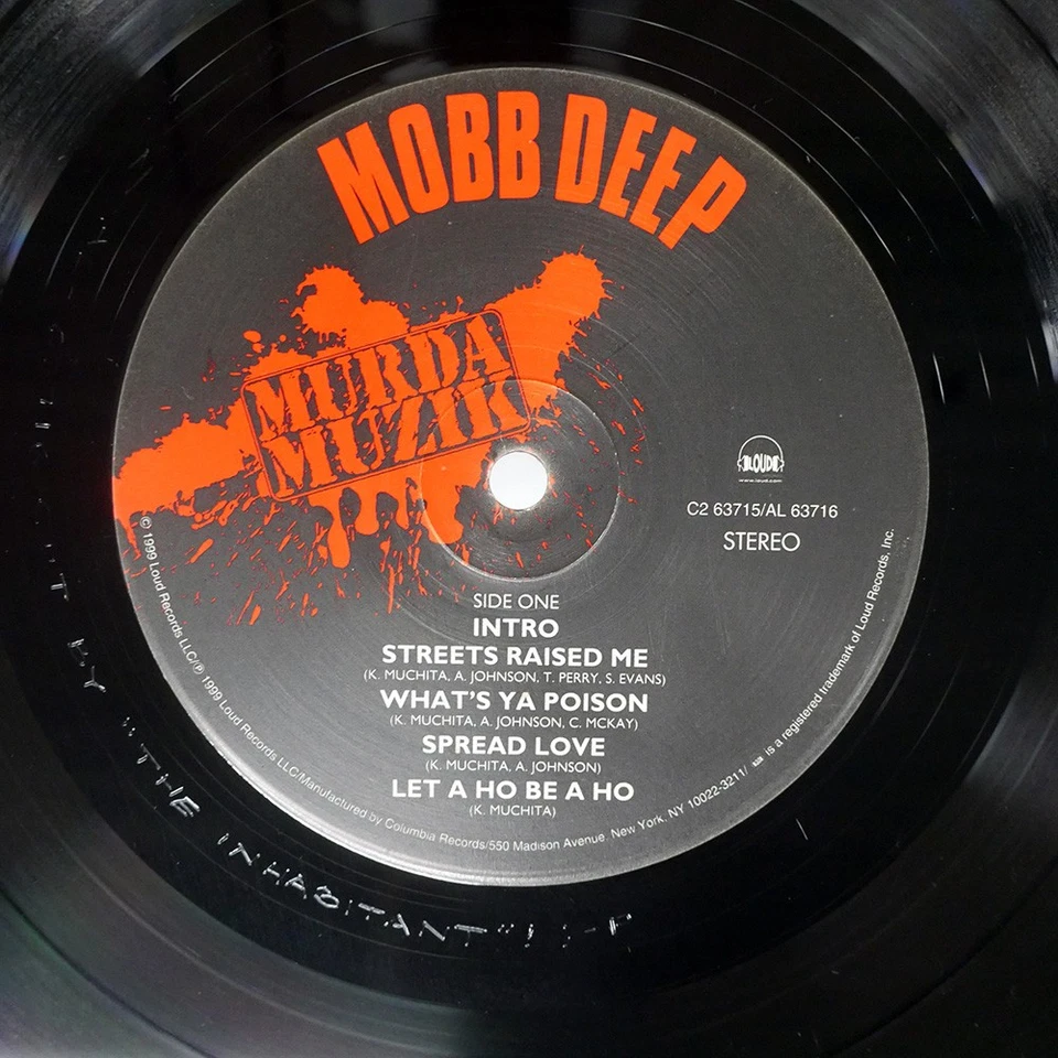 MOBB DEEP MURDA MUZIK LOUD C263715 US ORIGINAL HYPE-STICKER SHRINK VINYL 2LP - Image 3 of 3