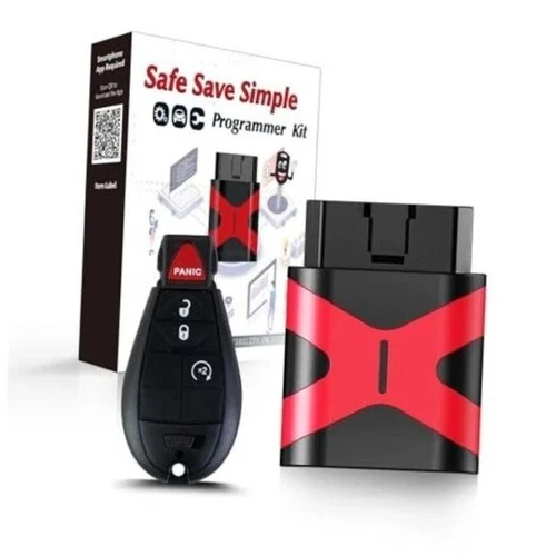 Programmable Keyfob, Replacement Car Keys Fob and DIY Programmer Kit for 2013