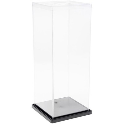 ExpoCase Plastic Folding Display Cover for Dolls 6.625'' W x 6.625'' D x 17.375'' H