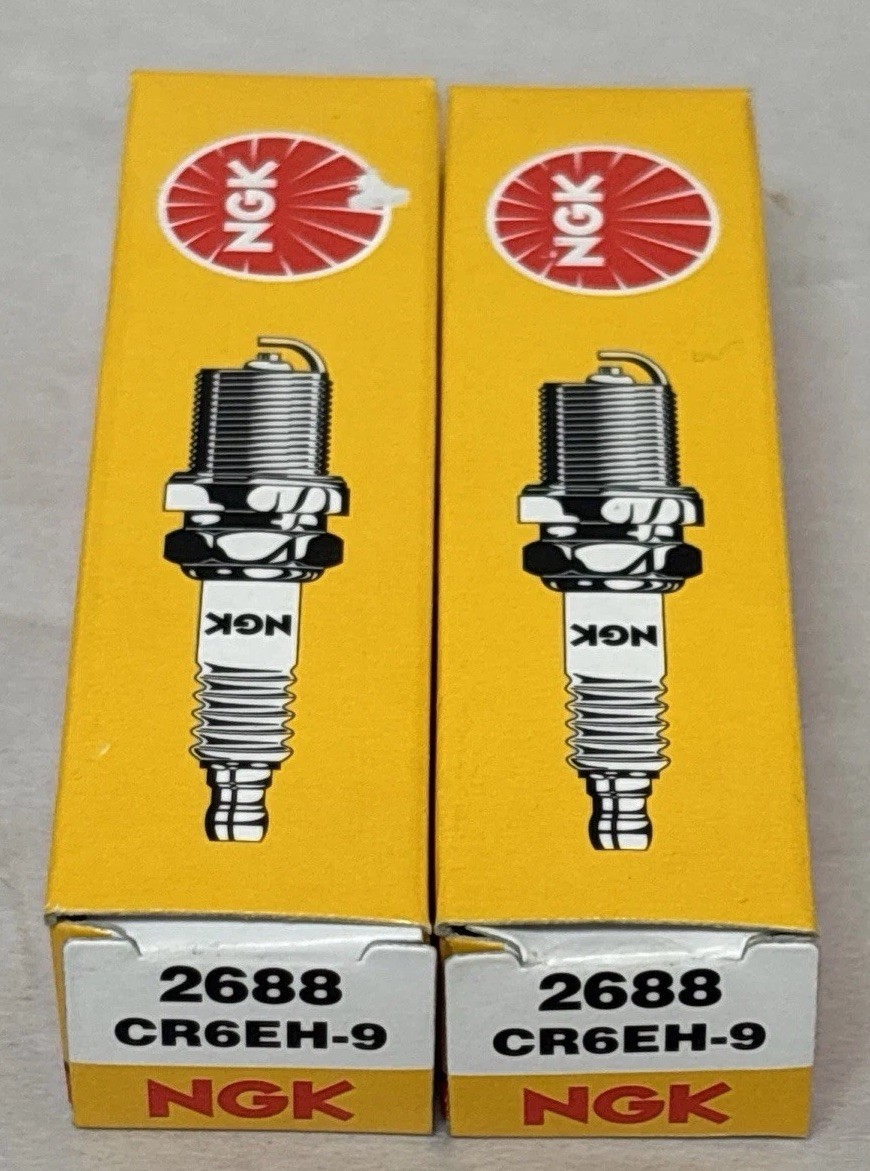 NGK R 2688 Standard Nickel Spark Plugs, Universal QTY 2 PN #CR6EH-9 #S1267