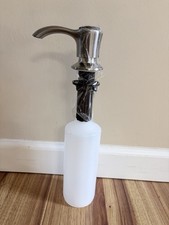New Soap Dispenser Pump Brushed Nickel