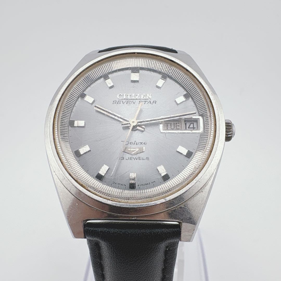 Working CITIZEN Seven Star Deluxe 4-520246Y 23 Jewels