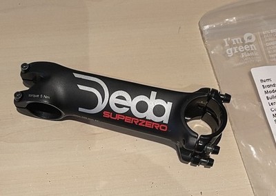 Deda Elementi Super Zero RS 82º Black 130mm Aheadstem BRAND NEW OLD STOCK RARE