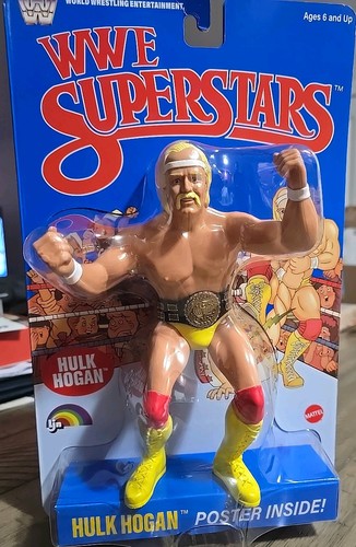 WWE Hulk Hogan Action Figure WWF LJN...
