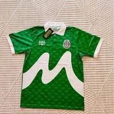 Brand New Vintage Mexico 1995 National Team Home Soccer Jersey As Men’s Large
