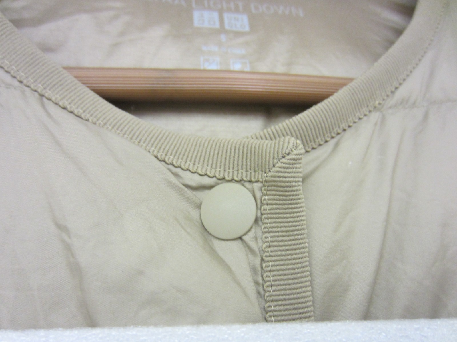 Collarless Long Down Jacket Parka Light Down Uniq… - image 4