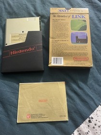 Nintendo Zelda II The Adventure of Link NES PAL 1989 en bo&icirc;te avec manuel