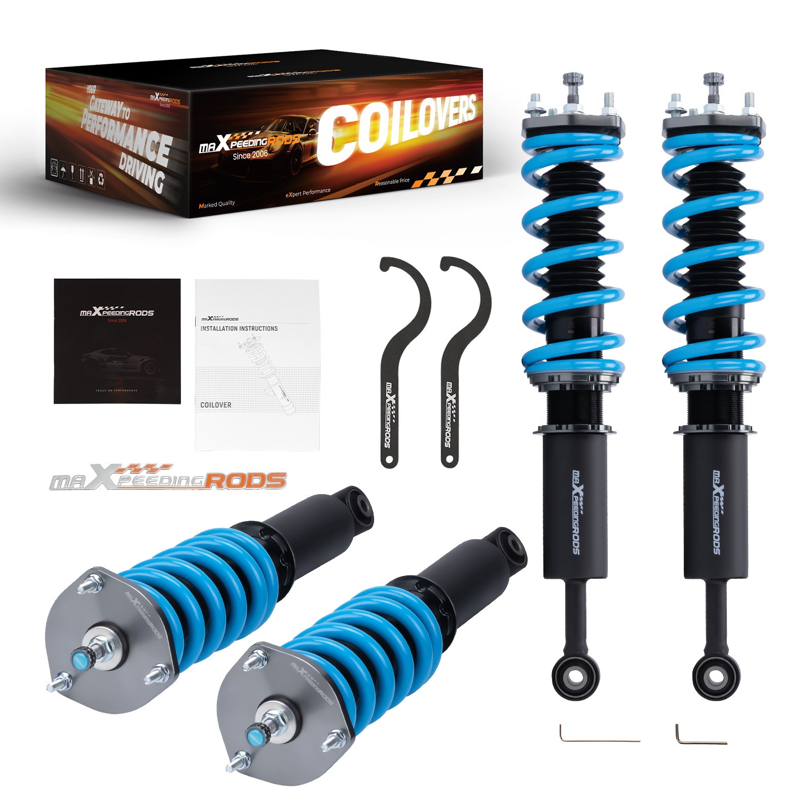 T6 Coilovers for Toyota Altezza GXE10 SXE10 LEXUS IS300 IS 200 1999 -2005