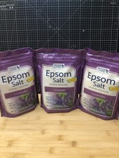 Personal Care Epsom Salt - 3lb Bags - LAVENDER - 3 Bag Bundle