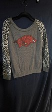 Women's Arkansas Razorback Sweatshirt Size M