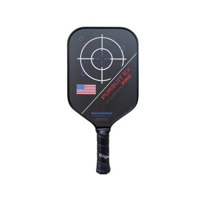 Engage Pursuit Pro EX Pickleball Paddle   Widebody Shape, Carbon Fiber Fac