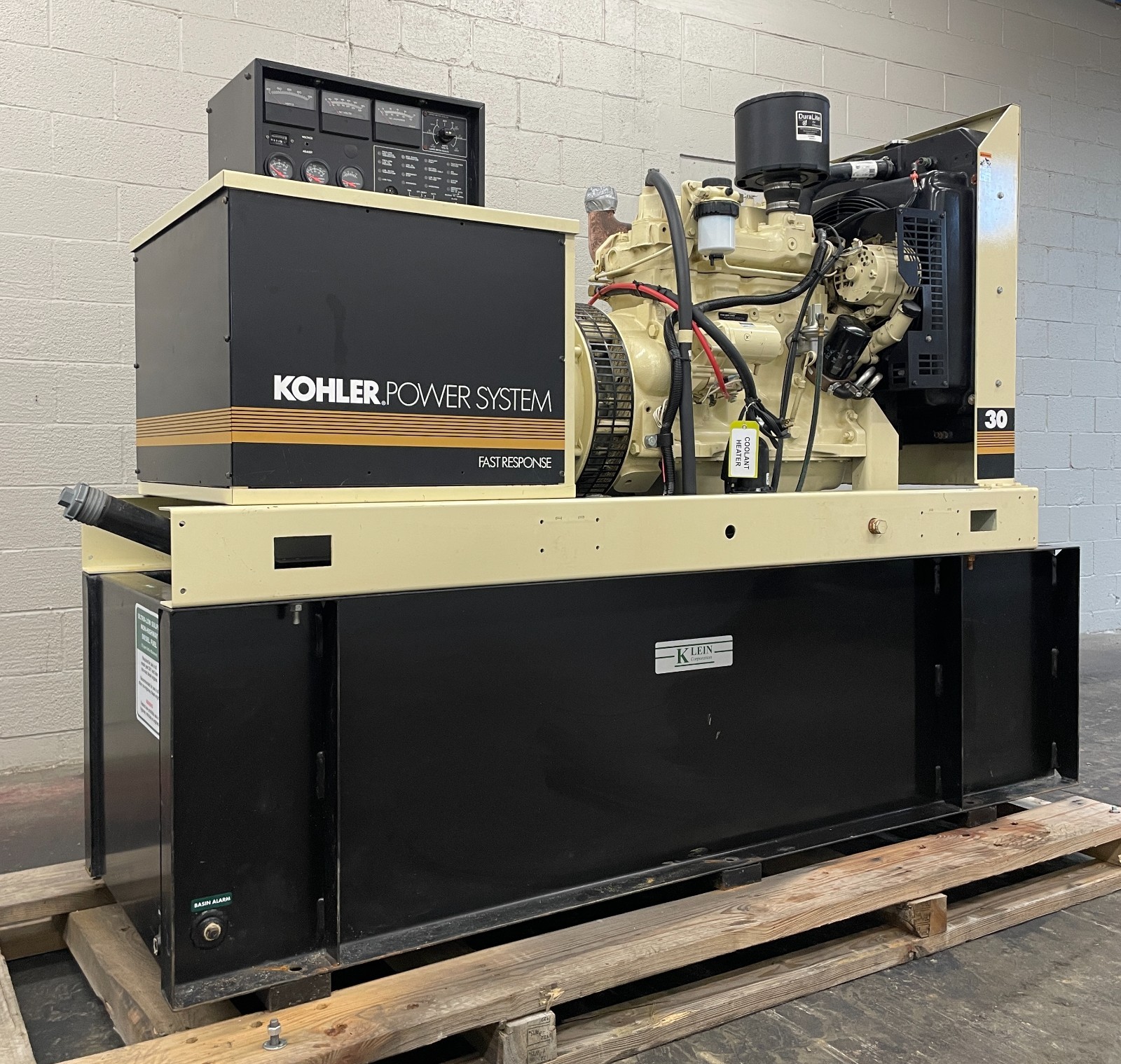 33KW Kohler John Deere Diesel Generator, Single or 3-Phase, 