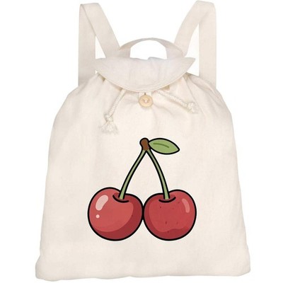 Canvas-Rucksack / Backpack ''Paar Kirschen'' (RK00045254)