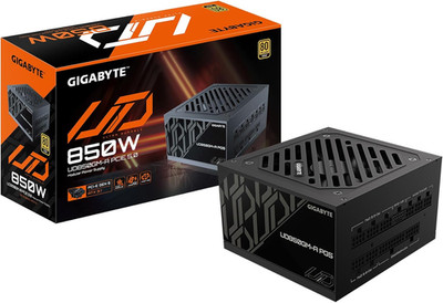 850W PSU - 80 plus Gold Certified - Pcie 5.0 and ATX 3.1 Ready - Fully Modular P