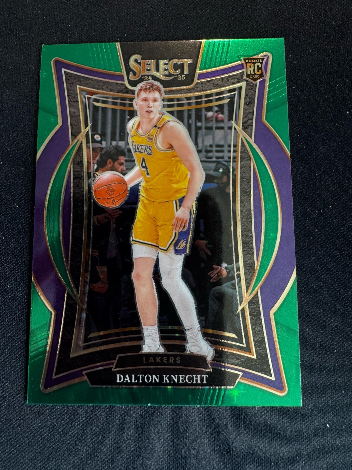 2024-25 Panini Select - Concourse Dalton Knecht #91 Green Stars Prizm (RC)
